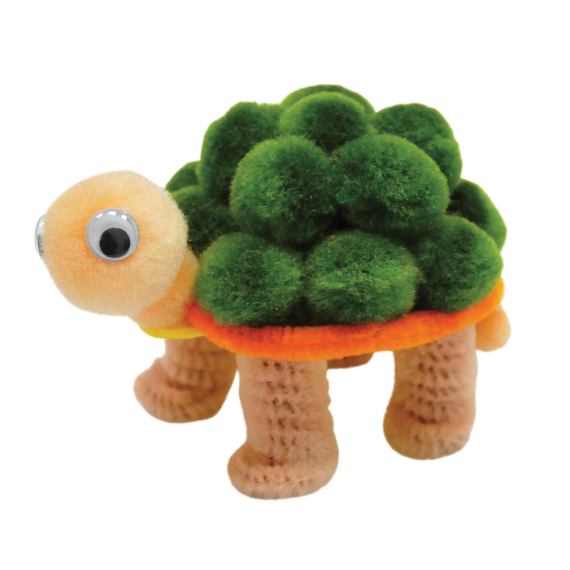 Creativity Street® Pom Pon Animal Turtle Family Kit